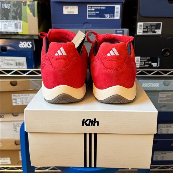 Adidas x Kith Predator 2002 Indoor “Red White” Mens Size 13 - Picture 2 of 7